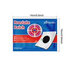 XIMONTH Prostate Patch six-piece pack with belly-button patch