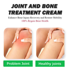 Knee pain before and after results using Bee Venom Joint Care Cream — improved mobility and reduced swelling