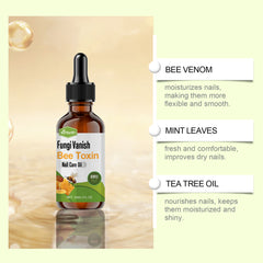Bee venom nail oil for dry-looking nails and cuticles