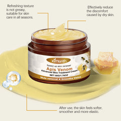 Bee venom cream for smooth-looking skin