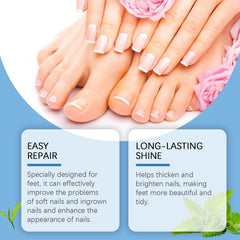 Nail patch with glycerin and allantoin