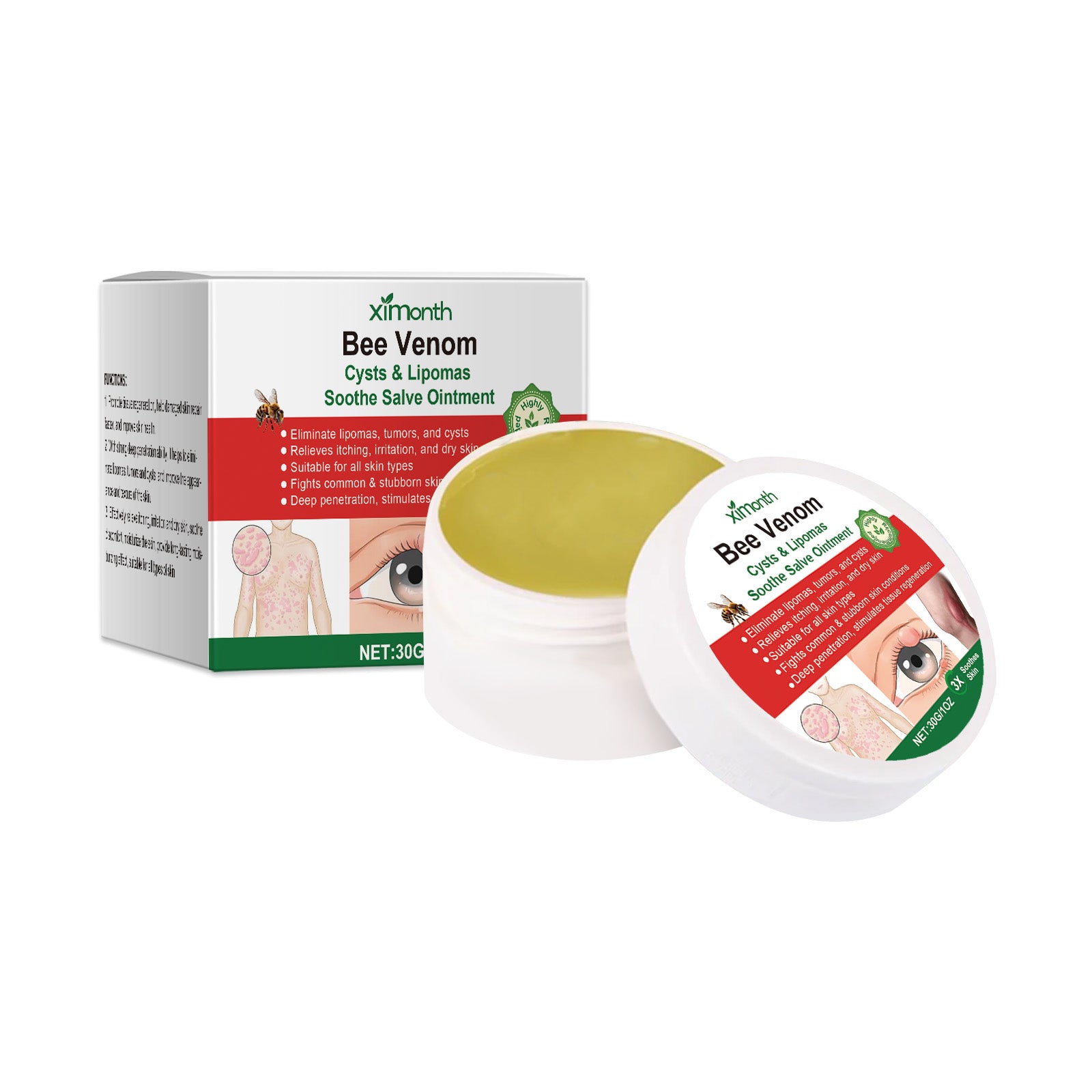XIMONTHS bee venom salicylic acid spot ointment