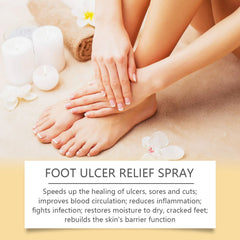 Daily foot moisturizing spray bottle