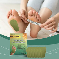 Foot care patch for overnight sole application