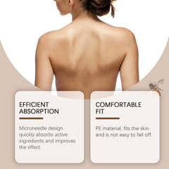 Close-fitting skin patch for a small defined area