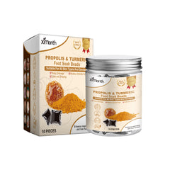 XIMONTHS propolis turmeric foot soak beads