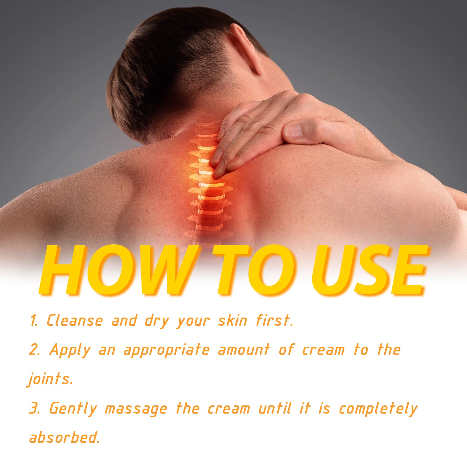 How to apply bee venom arnica joint care cream for effective joint relief