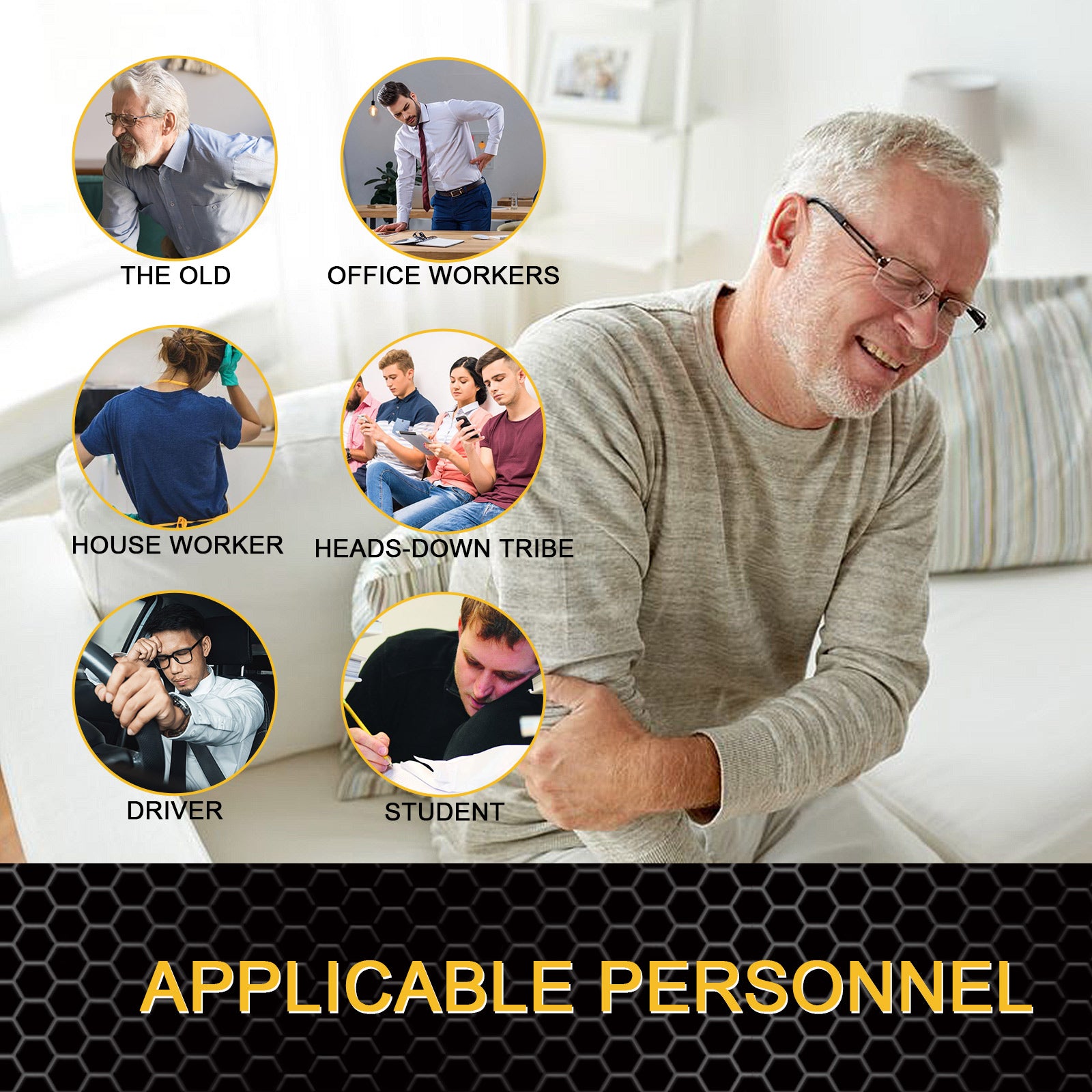 Melittin Bee Venom Joint Soothing Gel relieves six types of joint pain including arms, shoulders, and back