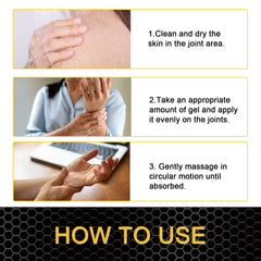 How to use Melittin Bee Venom Joint Soothing Gel for effective relief of joint and muscle pain