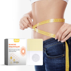 Bee venom navel patch with ginger extract