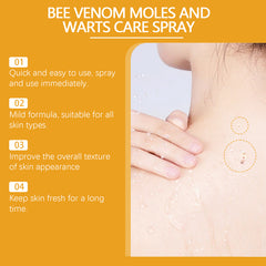 Bee venom spray for small rough-looking skin areas