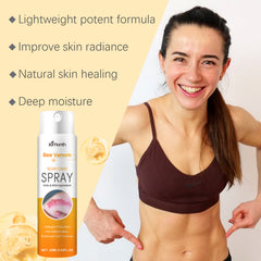 Lightweight moisturizing spray for mature scars