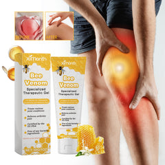 Bee Venom Specialized Therapeutic Gel applied for shoulder and neck pain relief