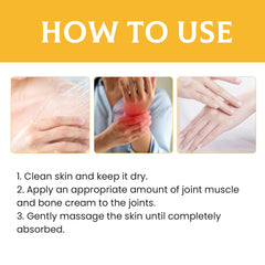 Bee venom wrist joint care cream how to use