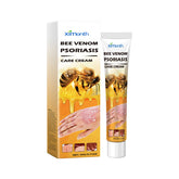 Ximonth 20g licorice-and-oat cream tube and carton labeled Psoriasis Care Cream