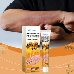 Licorice-and-oat cream packaging beside a dry-skin care scene