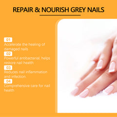 Nail serum for smooth bright-looking nails
