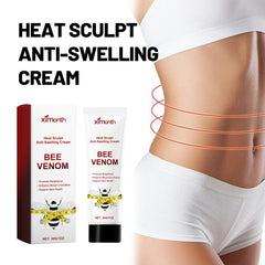 Warming body cream with ginger extract