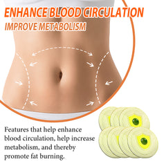 Navel patch with peppermint extract