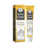 Bee Venom Foot Pain Relief Cream packaging for fast soothing and bunion care by ximonth.