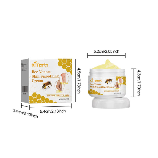 Ximonth Skin Smoothing Cream 60g jar and carton with dimensions