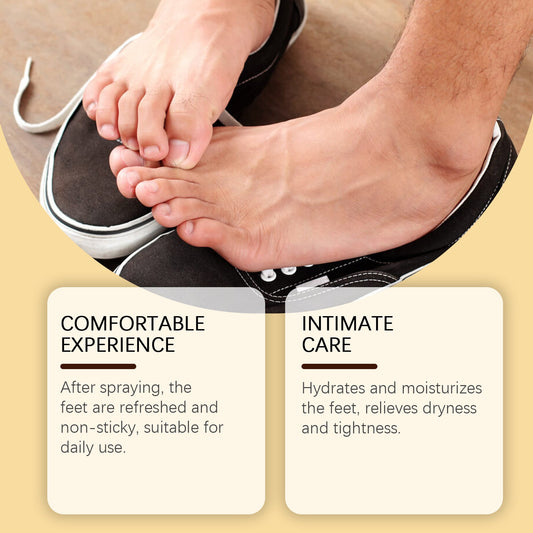 XIMONTHS lightweight bee venom foot care spray for dry feet