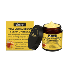 60g magnesium arnica cream jar and carton