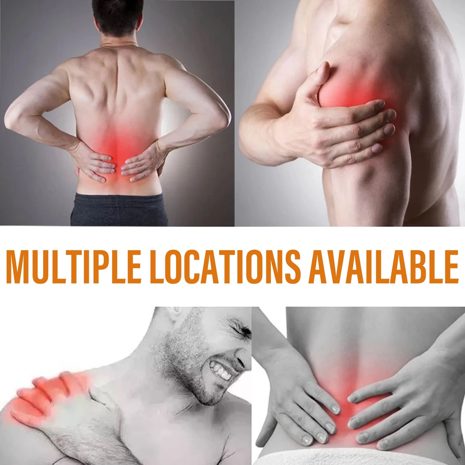 Bee Venom Joint & Muscle Cream for 24H Pain Relief applied to relieve back muscle and joint pain