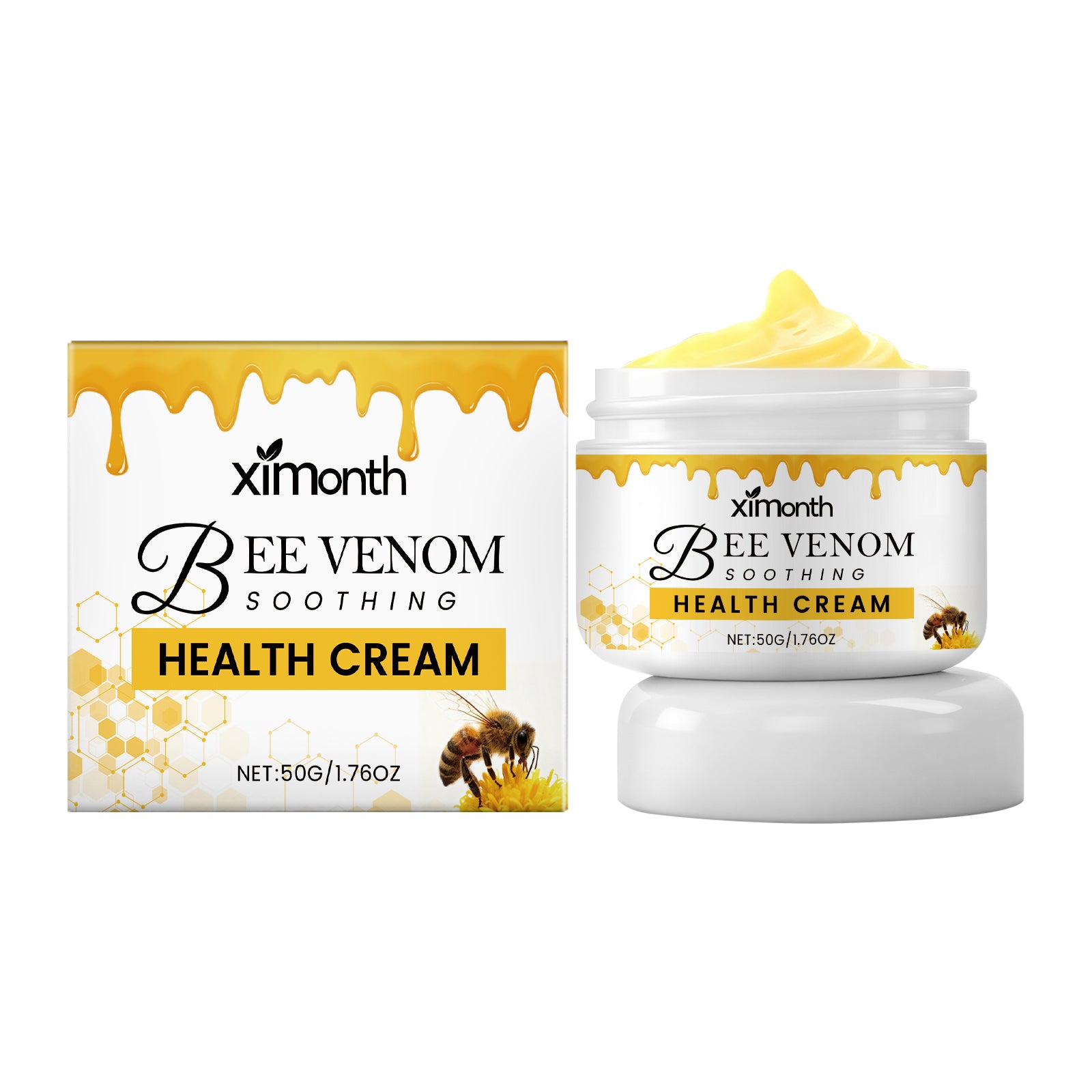 XIMONTHS bee venom cooling leg massage cream