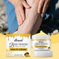 Leg cream with field mint extract