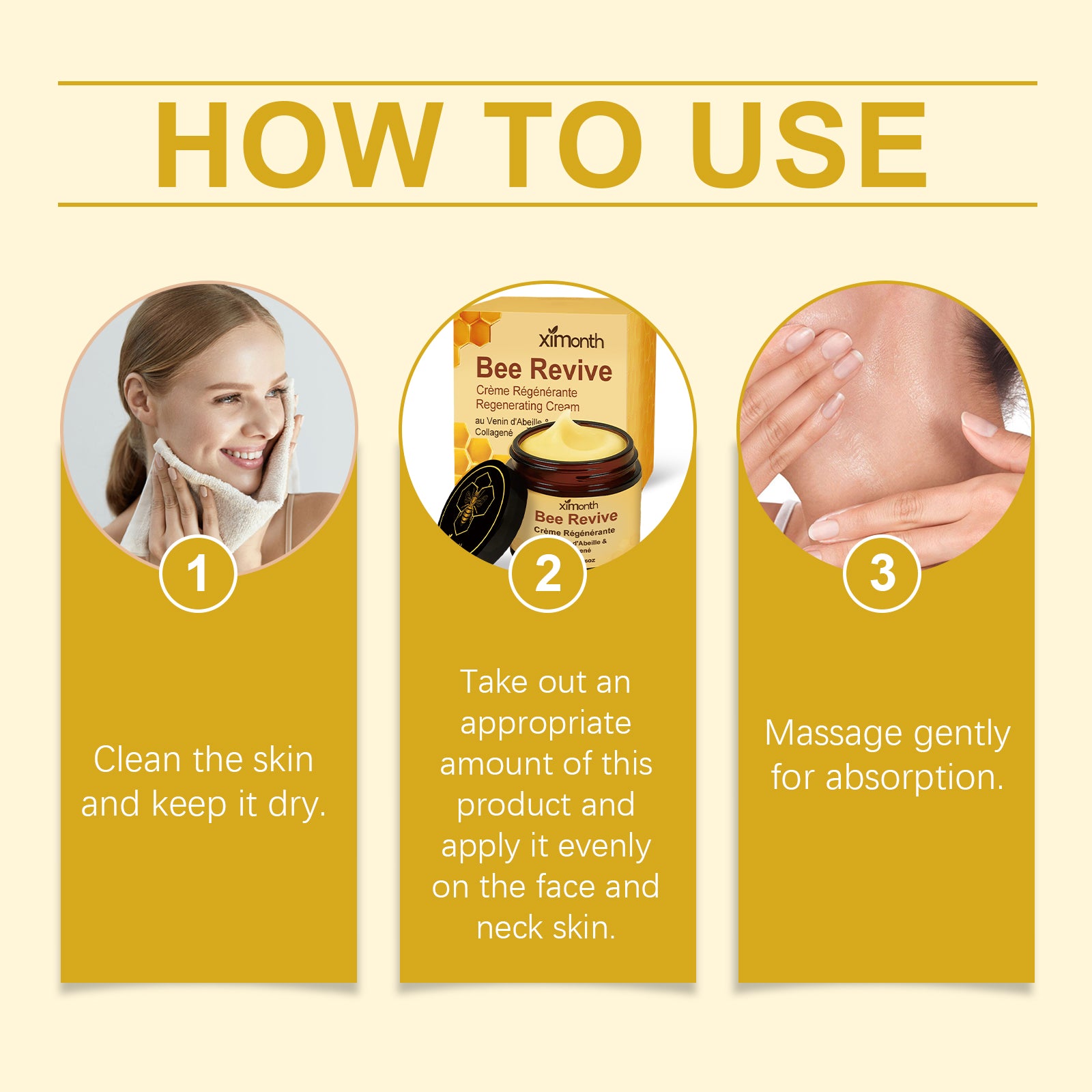 Fifty gram Bee Revive cream package