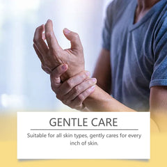 Moisturizing joint cream with mineral oil