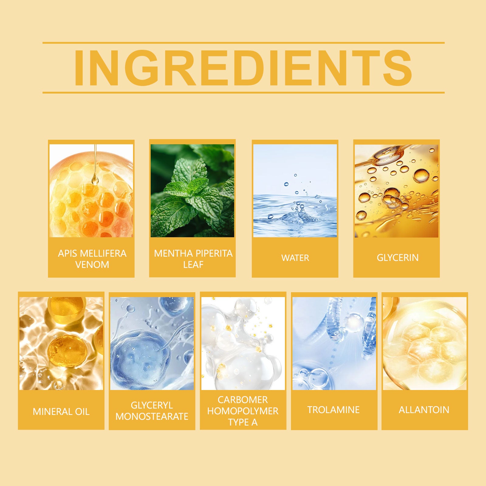 Joint cream for dry-looking skin