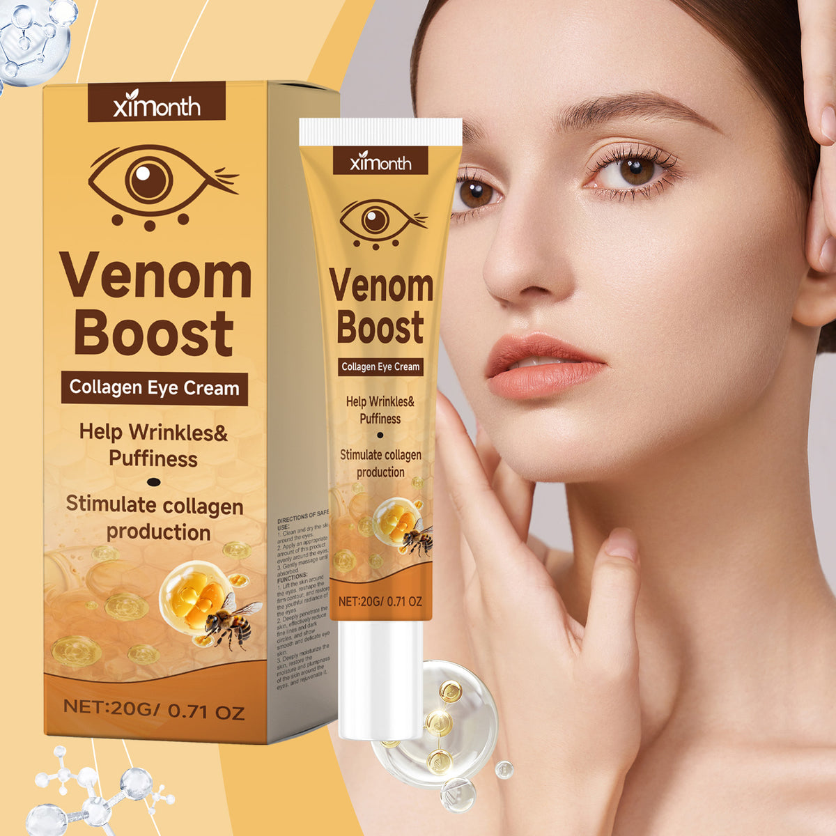 XIMONTHS bee venom eye cream