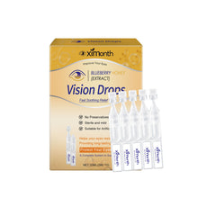 XIMONTHS blueberry honey eye drops ampoules