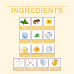 Cooling-feeling body care cream texture