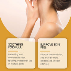 Bee venom spray for smooth-looking skin