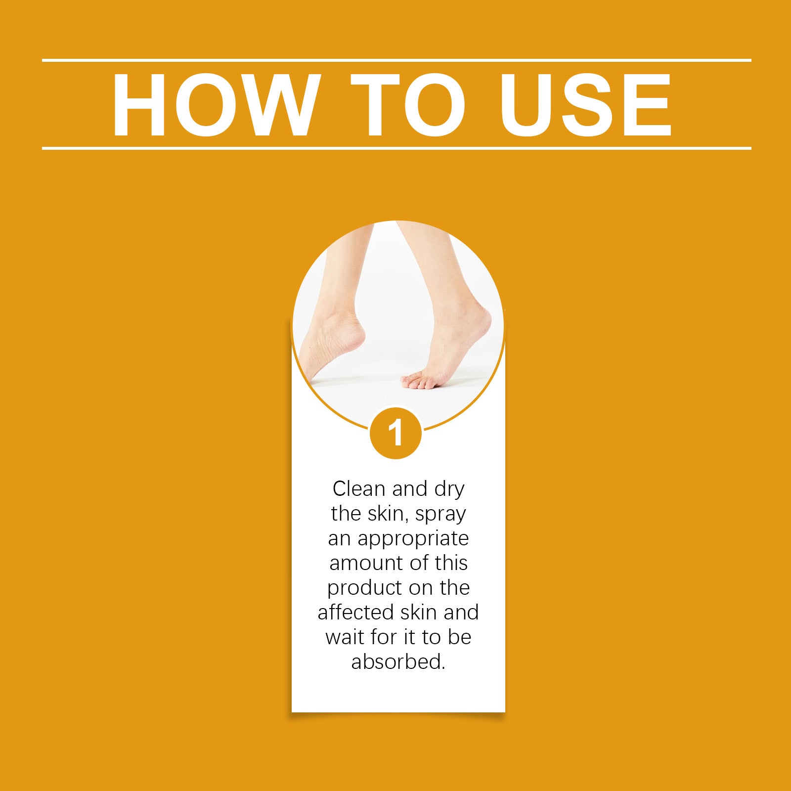 30 milliliter foot care spray bottle