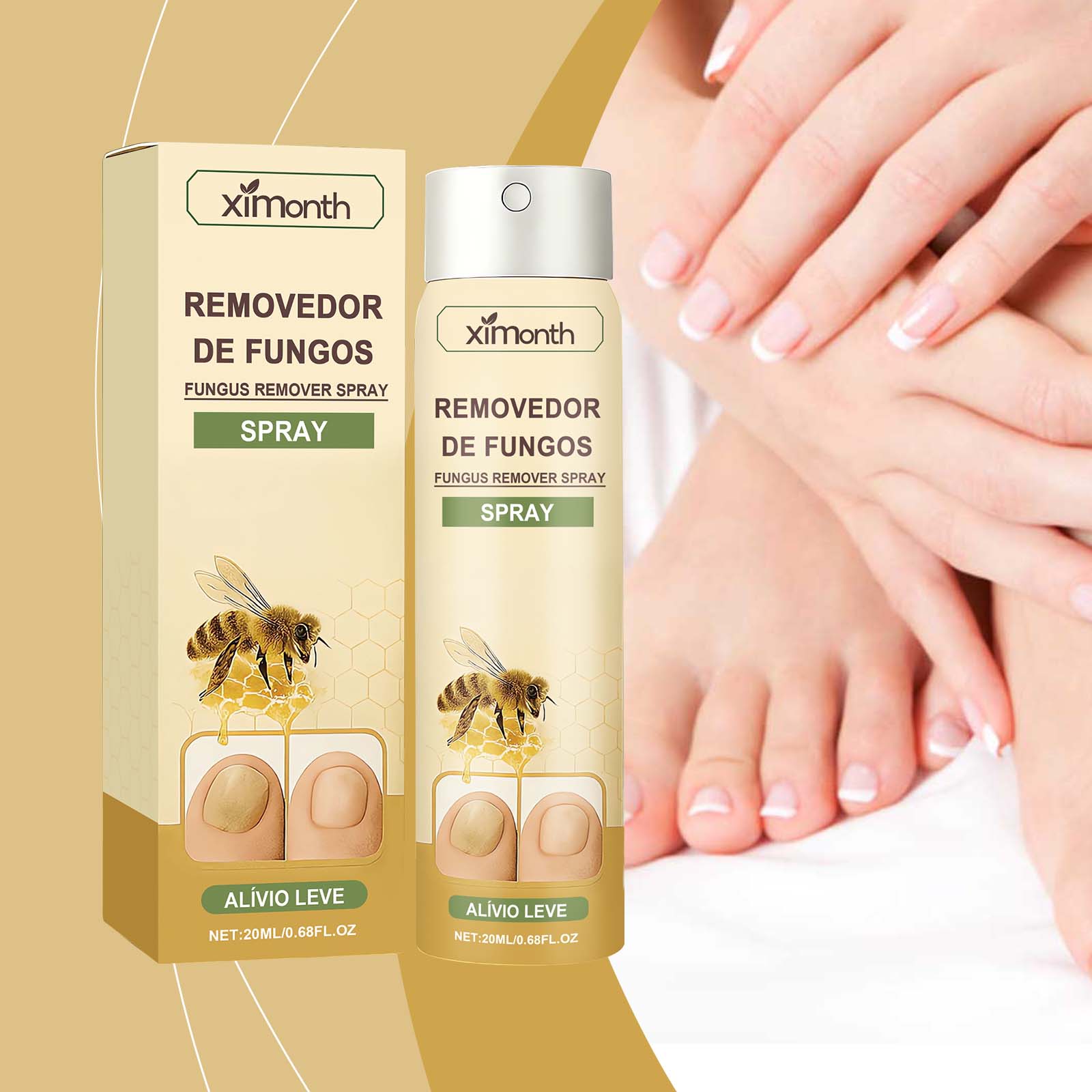 XIMONTHS fungus remover nail spray