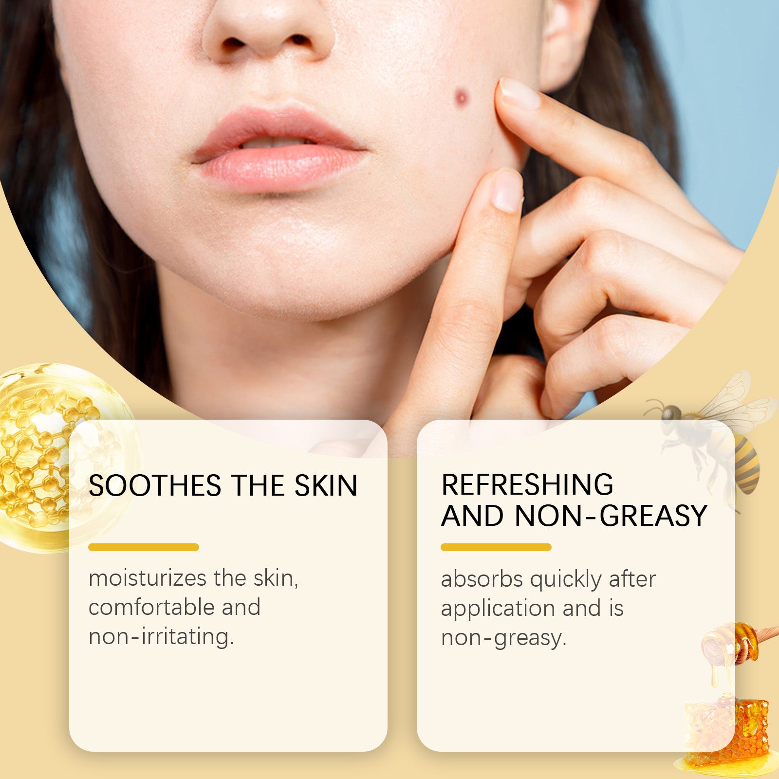 Skin tag and rough skin care ointment