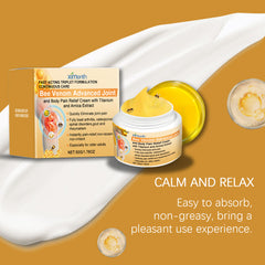 Bee venom balm for targeted joint massage
