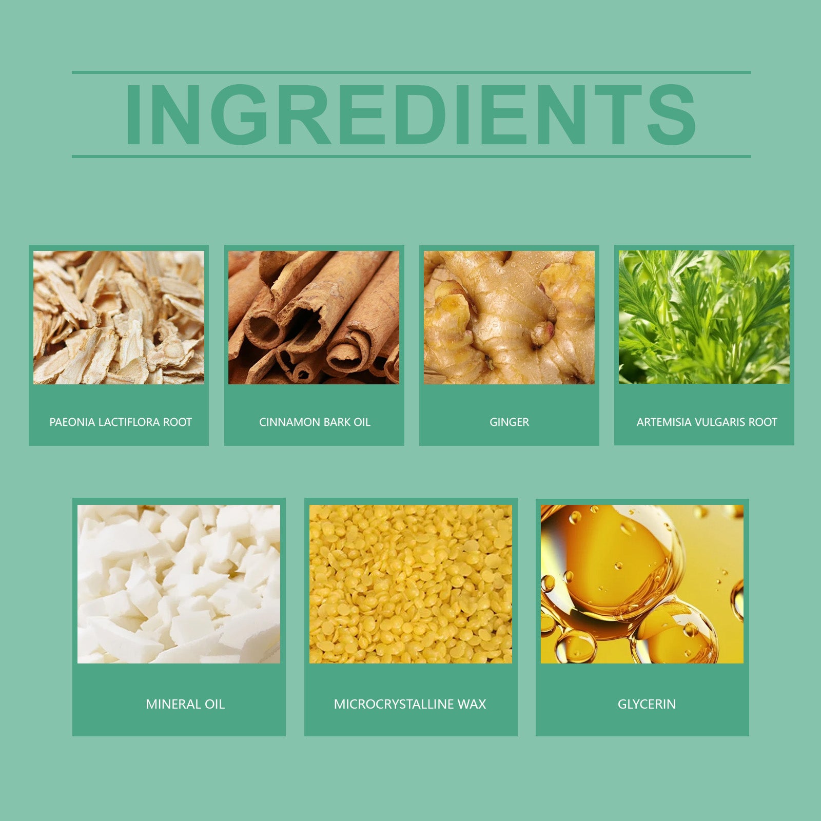 Body care patch with ginger and mugwort