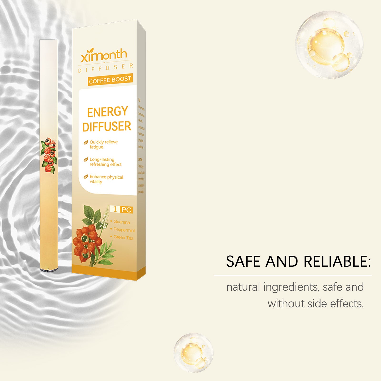 Portable mouth aroma inhaler package