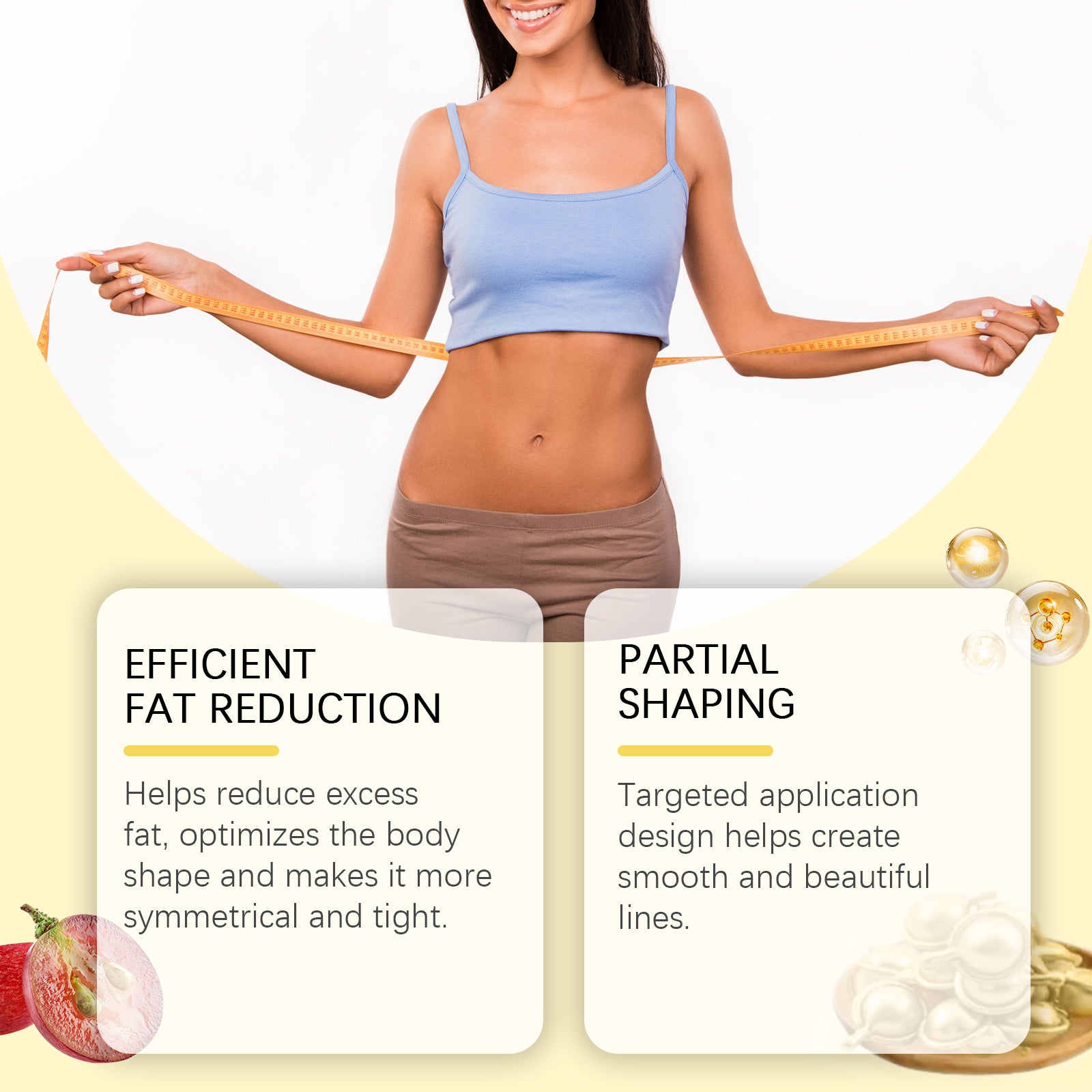 Topical oil capsule with grape seed and jojoba oils