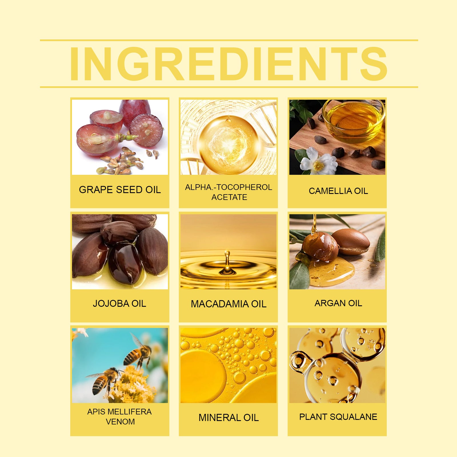 Plant squalane and mineral oil body care