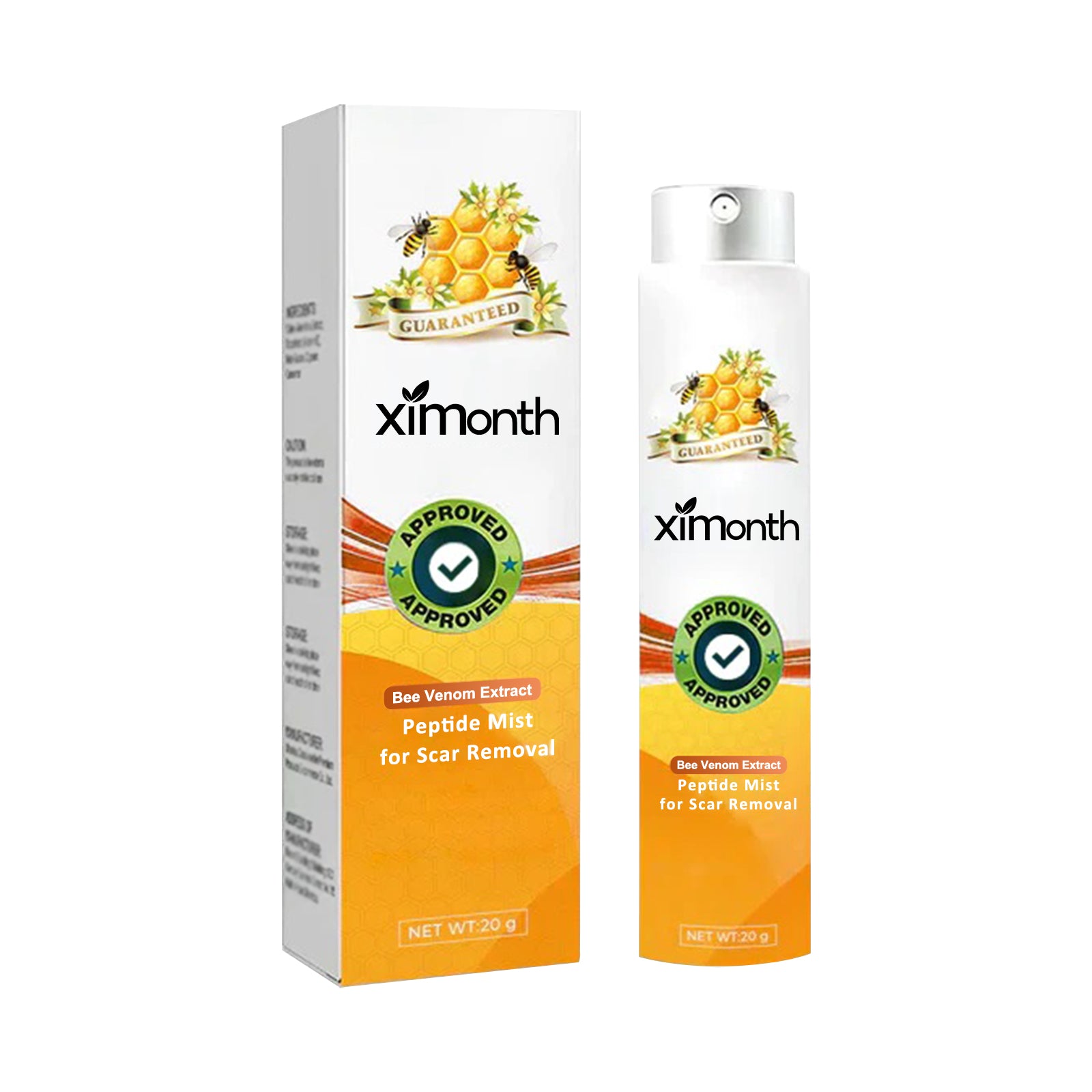 XIMONTHS bee venom peptide scar appearance mist