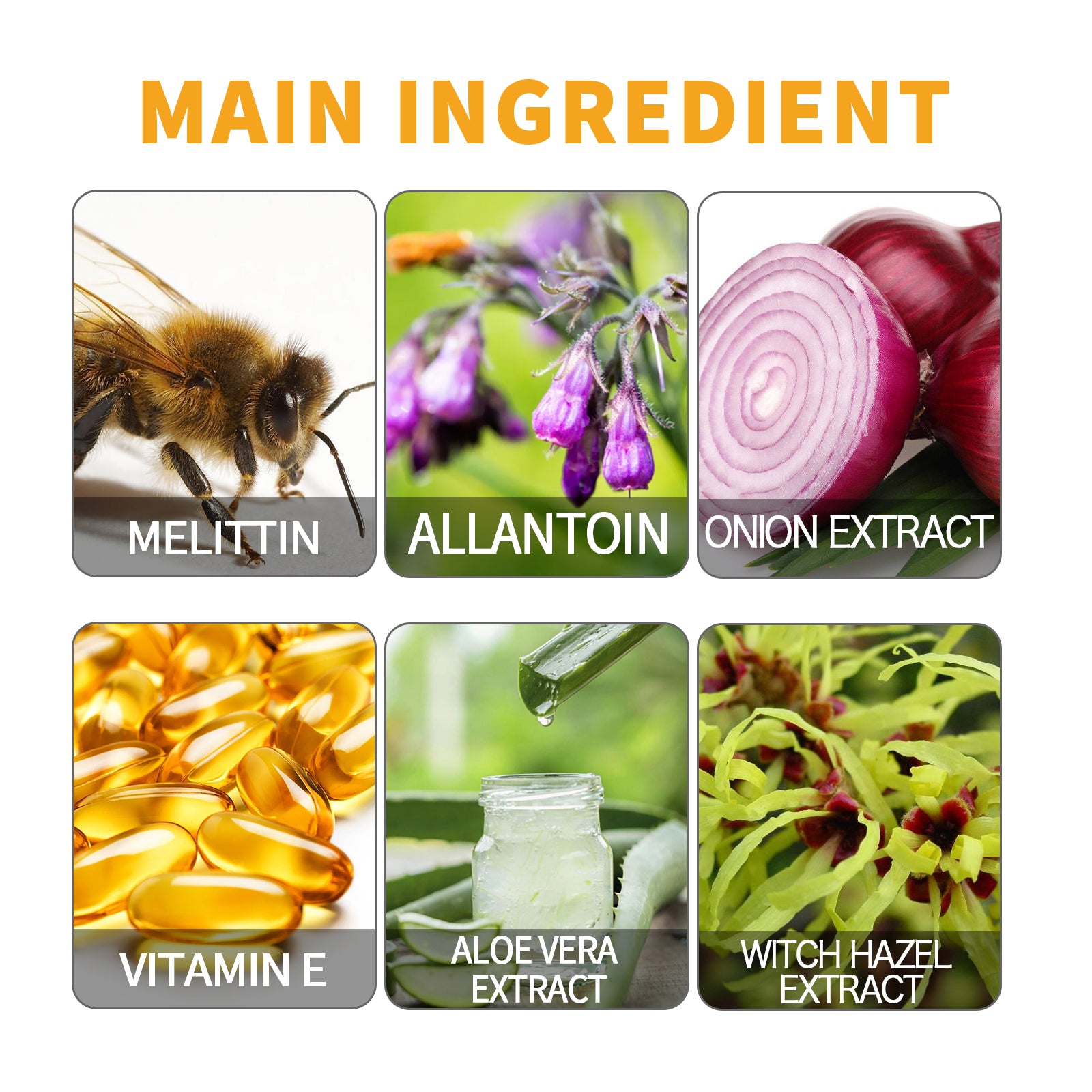 Scar appearance spray ingredients