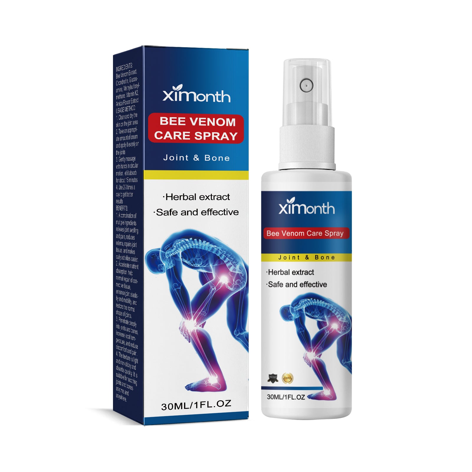 XIMONTHS bee venom chondroitin joint spray