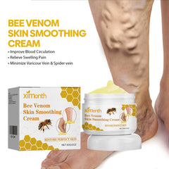 Leg care cream for moisturizing massage