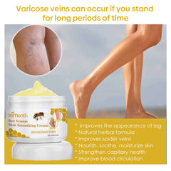 Leg comfort cream for daily body care